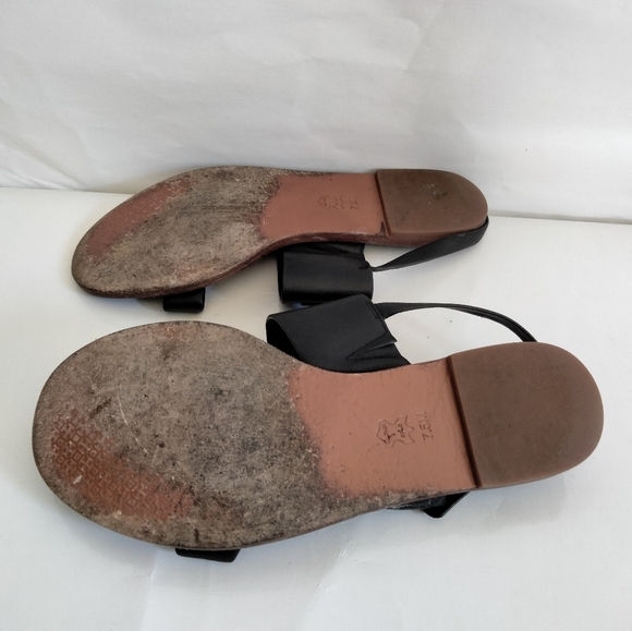 Tory Burch Black Melinda Sandals size 7.5 - Picture 2 of 14